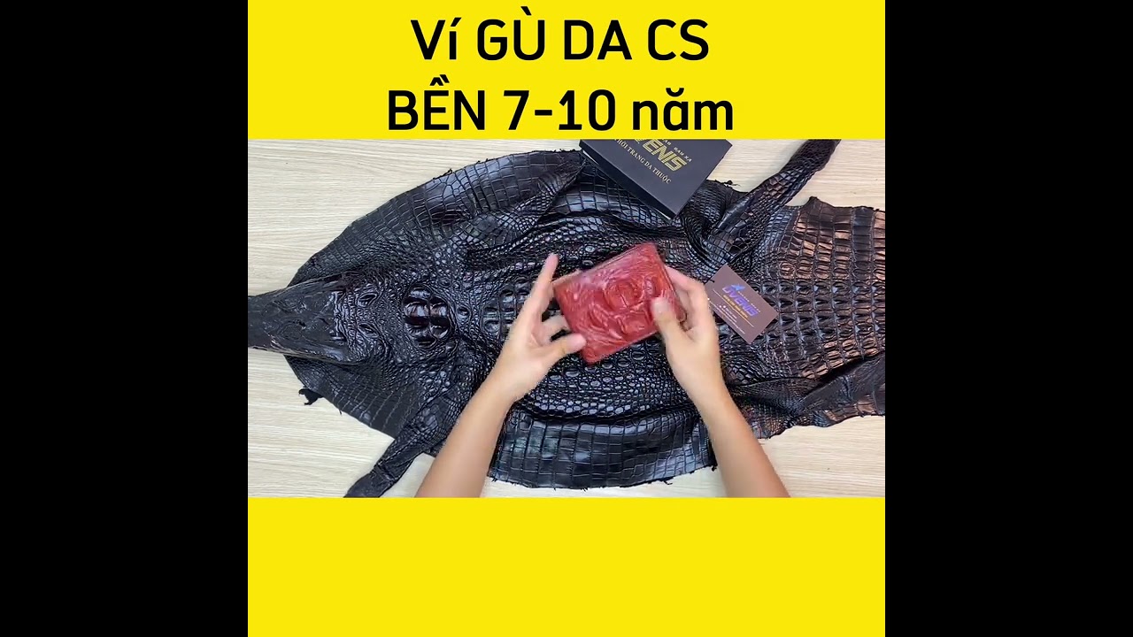 Ví Cá Sấu Gù Siêu Chất VS107ND