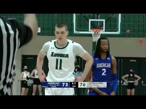 Milos Ilic Freshman Year Highlights 2021/22 || NCAA D1 || Loyola University Maryland