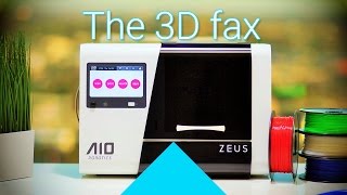 [1/2] 3D fax: AIO Robotics ZEUS unboxing + first 3D scan and print!