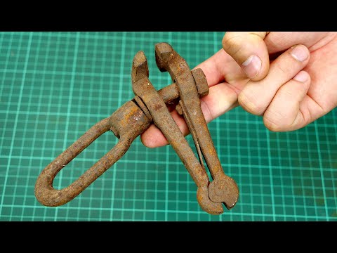 Grandfather's Hand Vise Restoration | De Useful Hand.