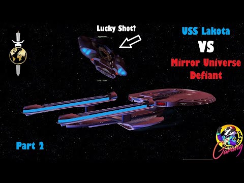 USS Lakota VS Mirror Universe Defiant | REVENGE OF THE LAKOTA | Star Trek Ship Battles |