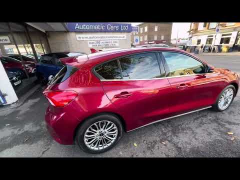 2020 Ford Focus Titanium X with only 17,000 miles. Visit www.automaticcarsltd.co.uk