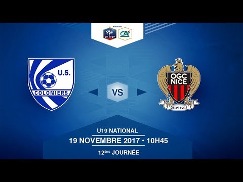U19 NATIONAL - US Colomiers - OGC Nice - Dimanche 19/11/2017 à 10h45