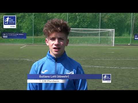 EnBW-Oberliga C-Junioren - 1. CfR Pforzheim - Guiliano Lotti