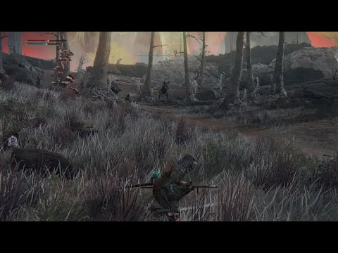 ELDEN RING Crazy giant T-Rex dogs vs soldiers battle