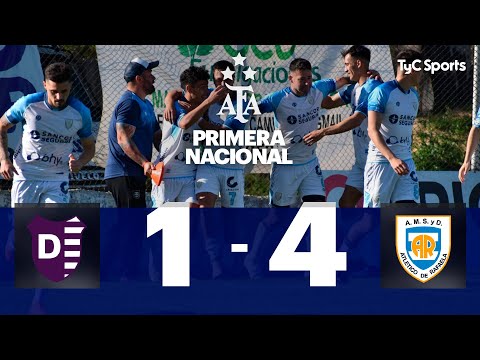 Villa Dálmine 1-4 Atlético de Rafaela | Primera Nacional | Fecha 29 (Zona B)