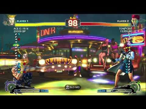 ACE・EIRIN [Guile] vs Tonpy [Viper] SSF4 Japanese Online Ranked Matches - TRUE-HD