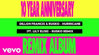 Dillon Francis, Rusko - Hurricane (Rusko Remix - Visualizer) ft. Lily Elise