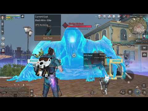 [ Lifeafter ] Camp DPS Test Black Mire Boss KSG