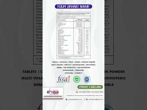 Lycoepene, Multivitamins With Multiminerals Syrup Third Party Manufacturing
