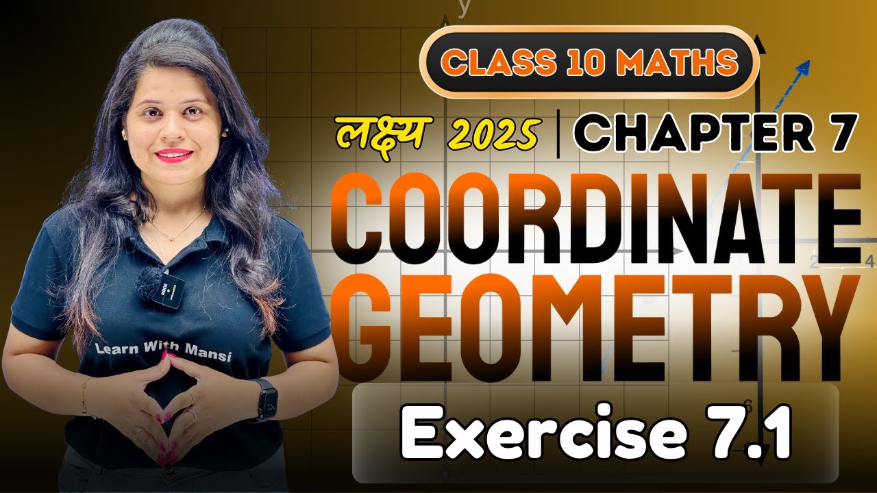 Coordinate Geometry | Exercise 7.1 | Chapter 7 | 