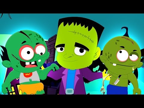 Knock Knock трюк или лечить | Хэллоуин детская песня | Trick or Treat | Hello Halloween Russia