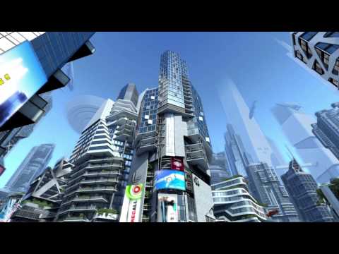 Futuristic City 3D Screensaver