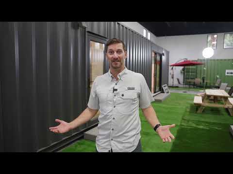 Let's Take a Tour of this 40ft Container Home