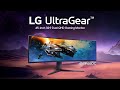 LG 45GR65DC-B - 45" UltraGear DQHD Curved Gaming Monitor with 200Hz Refresh Rate