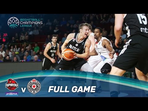 Proximus Spirou v Partizan - Full Game - Basketball Champions League