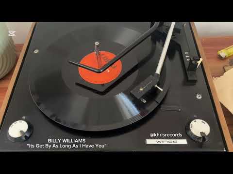 I'll Get By (As Long As I Have You) by Billy Williams — 1958 Hot 100 hit