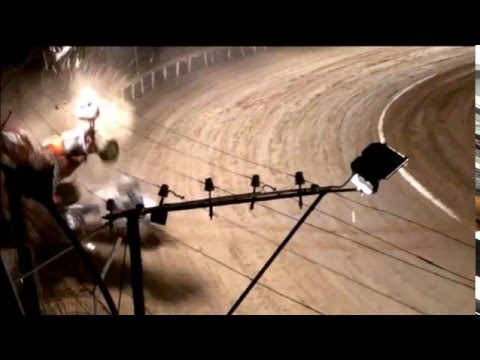 sprint car roll at mildura timmis speedway