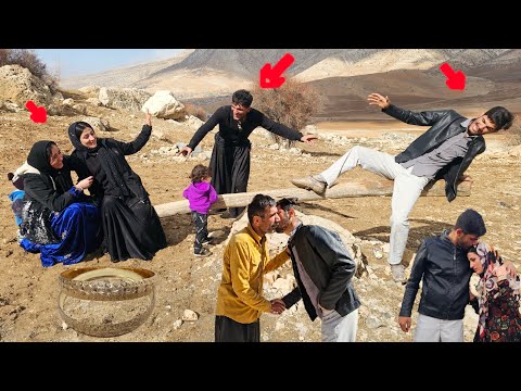 Ramin's enthusiastic presence to invite Ostad, Afshin and Leila to Zulfa's wedding celebration♥