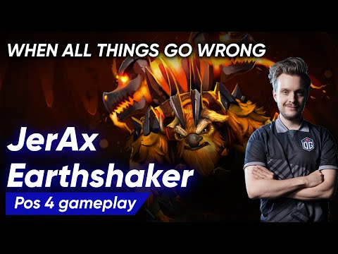 JerAx plays Earthshaker 2021 | Full Gameplay Dota 2 Replay