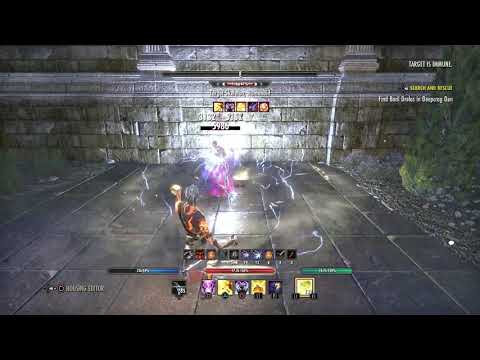 Magicka Templar The Lover 46.7K+ dps selfbuffed trial setup PVE magplar