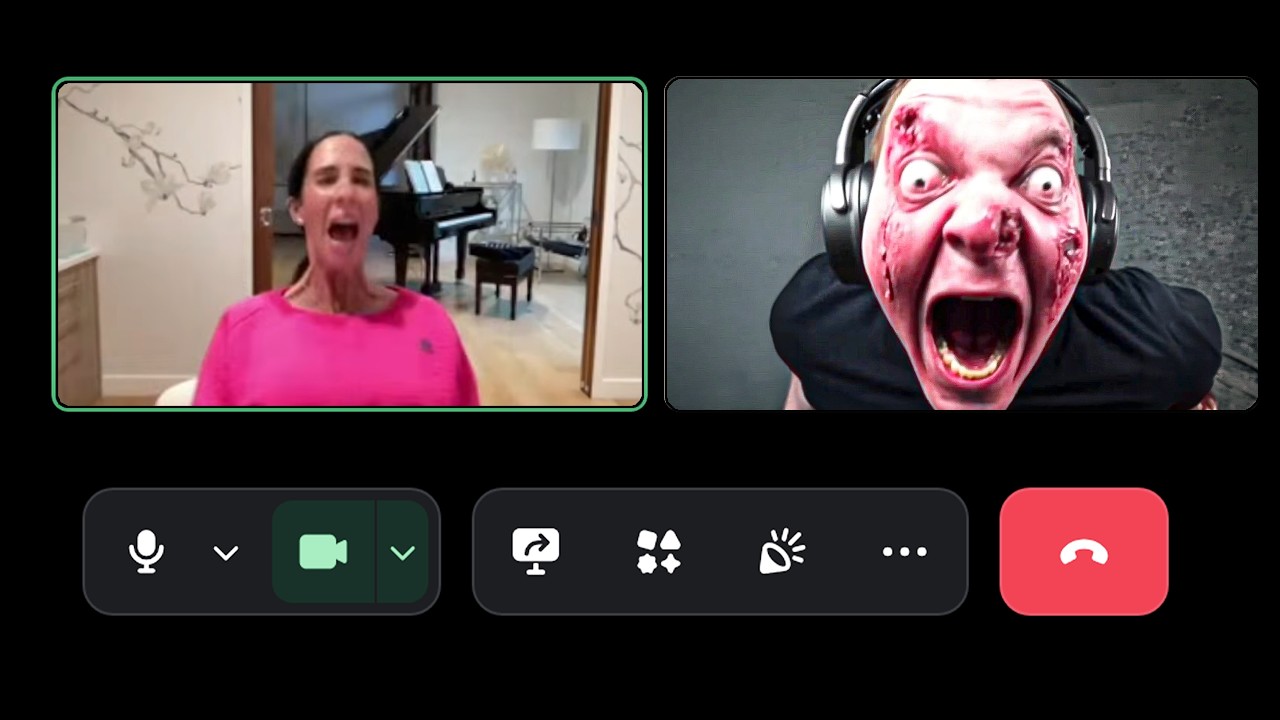 scaring my FAMILY to death