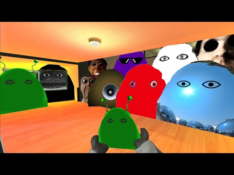 Saving Baby Alien Munci From Classic Angry Munci Family And Obunga Family Nextbot Gmod