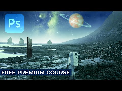 Photoshop Advanced Compositing : Design an Alien Landscape | FREE PREMIUM COURSE!