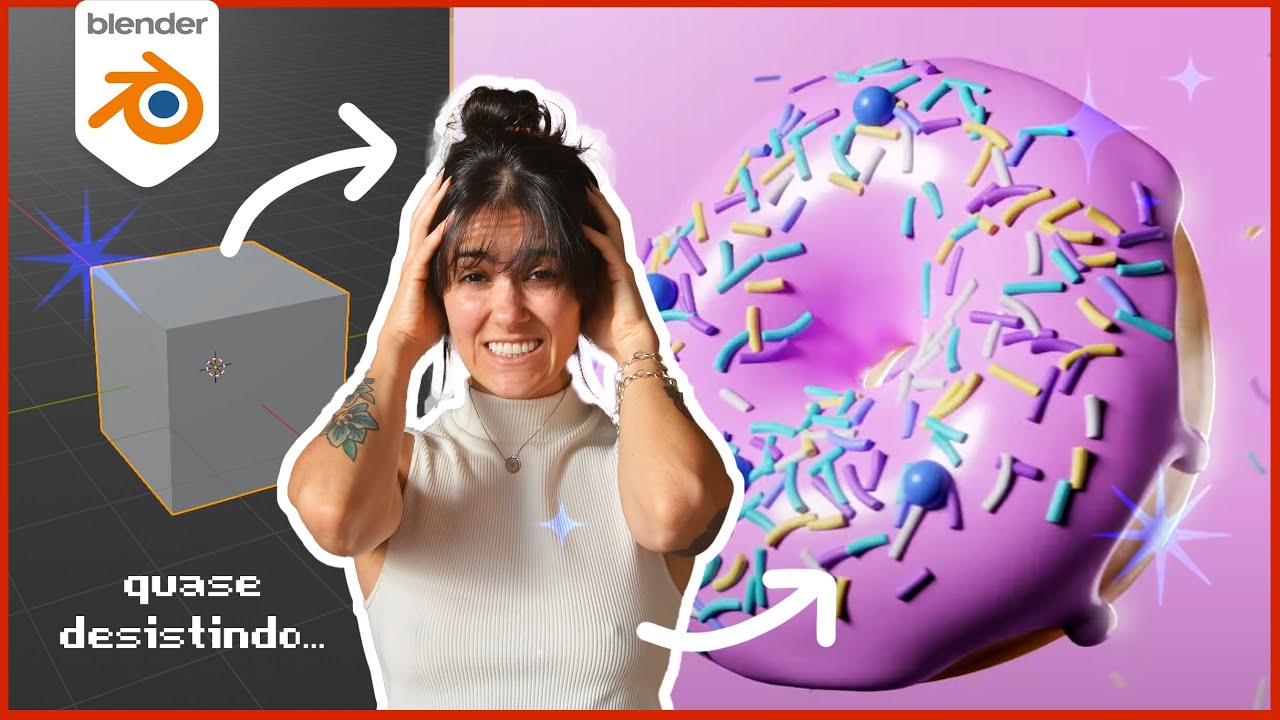 O que eu aprendi com BLENDER em 3 MESES (Estudando 3D do ZERO)