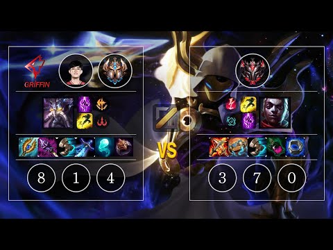 GRF Naehyun Kassadin vs Ekko Mid - KR Challenger Patch 10.11