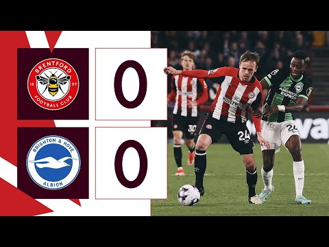 Stalemate at the Gtech 😤 | Brentford 0 Brighton & Hove Albion 0 | Premier League Highlights