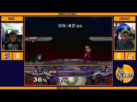 S@LT #85 | Liberace (Sheik, Marth) vs Mars (Falco) - Winners Qtr Finals - SSBM Singles