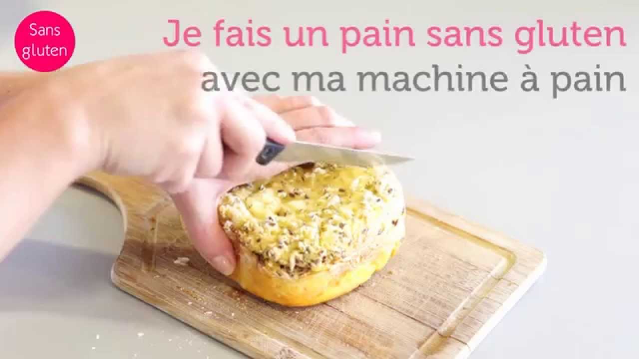 Recette du pain sans gluten à la machine à pain - Farine sans gluten
