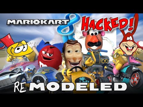 Every Character is HACKED! Mario Kart Montage 21 - Remodeled Modpack!!