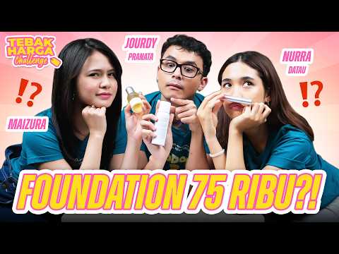 Who Knows the Price of Makeup the Most? Jourdy Pranata, Nurra & Maizura Compete!