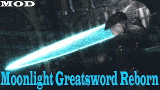 The Elder Scrolls V Skyrim | Mod Showcase | Lorkhan Moonlight Greatsword Reborn - (ALL VERSIONS)