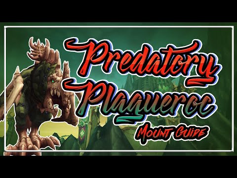 How to get the Predatory Plagueroc Mount│Maldraxxus Mount Guide│Shadowlands