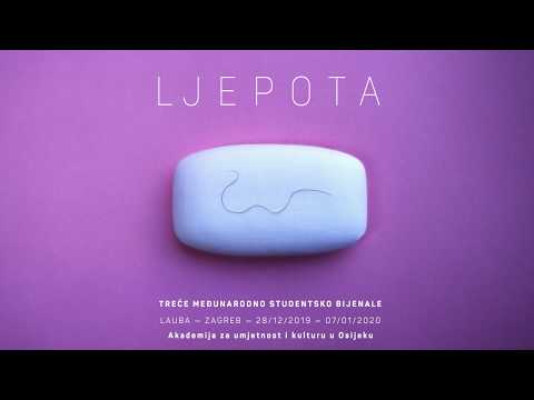 3. International Student Biennial Osijek/Exhibition of the award works Knifer Gallery Osijek/2020