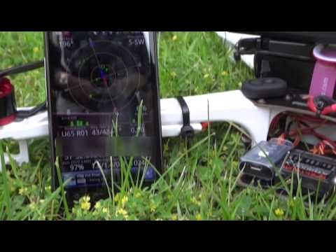 Comparison of NAZA GPS with mobile phone GPS