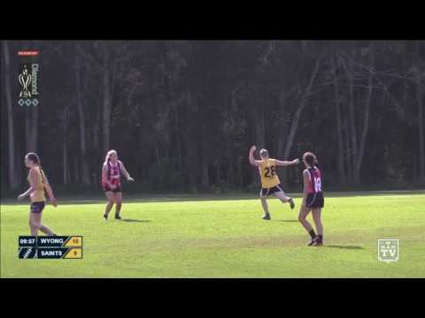 2017 BDAFL GE Women's Round 6 Highlights - Wyong Lakes v Maitland Saints
