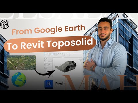 How to Extract Toposurface from Google Earth Pro to Revit
