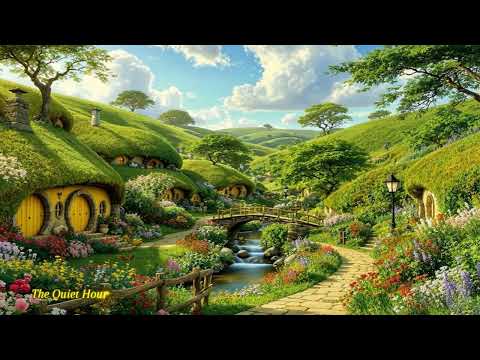 🌄 A Peaceful Day in the Shire | Hobbiton Ambience, Middle-earth