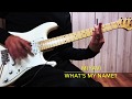 MIYAVI WHAT S MY NAME Solo Cover