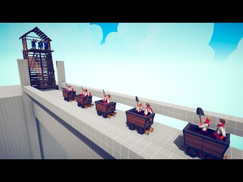 Secret Tower VS Secret Units | Totally Accurate Battle Simulator TABS