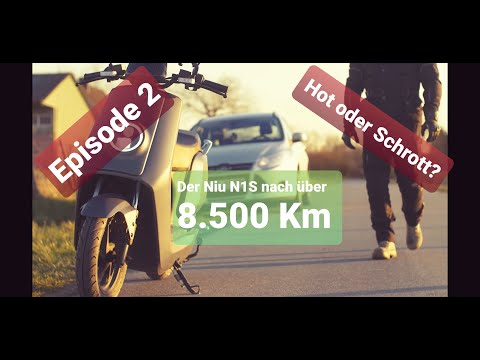 Niu N1S ( Niu NQI Sport ) Experience report Episode 2 after more than 8,500 km