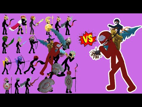 KAI RIDER vs. ALL MAIN UNITS - Stick war legacy