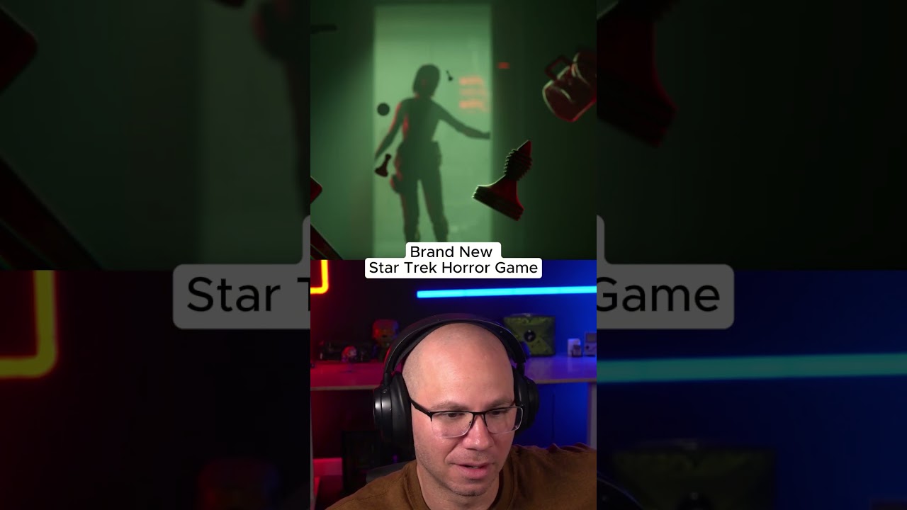 I wasn't ready for this Star Trek horror reveal 😱 #startrek #reaction #shorts