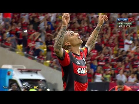 Gol de Guerrero, Flamengo 1 x 0 Grêmio - Brasileirão 18/07/2015