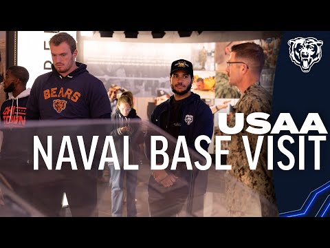 Bears visit Naval Station Great Lakes | Chicago Bears