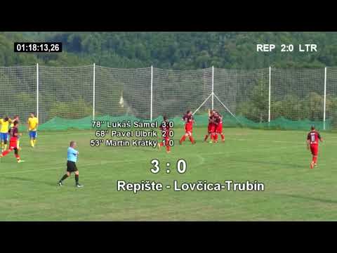 12.8.2018 Repište - Lovčica-Trubín 5:0 (0:0) GÓLY